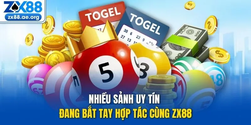 Nhiều sảnh uy tín đang bắt tay hợp tác cùng ZX88