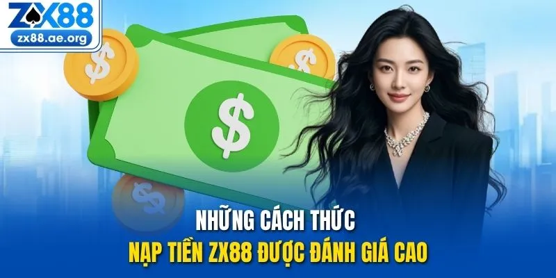 Những cách thức nạp tiền ZX88 được đánh giá cao
