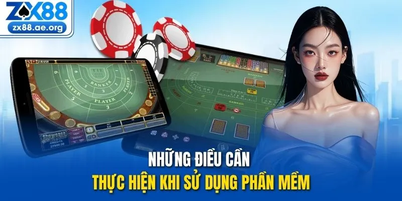 Những điều cần thực hiện khi sử dụng phần mềm
